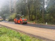Hot spot pavement repair on Cook Avenue