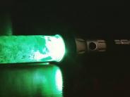 Lit light saber
