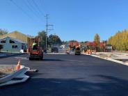 Paving the parking lot