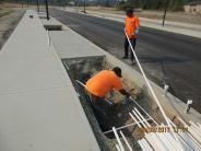 Irrigation system installation