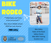 Bike Rodeo 2026 Date and Time to be Announced