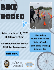 Bike Rodeo July 11, 2026 Bike Rodeo July 11, 2026