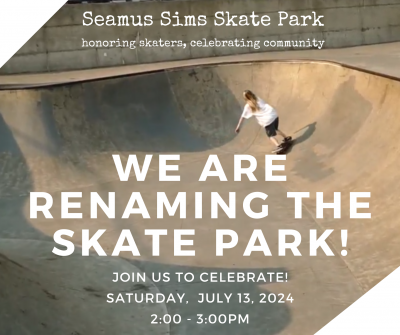 Renaming the skatepark 