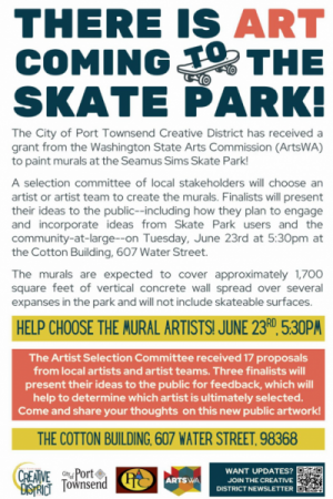 Skate Park Mural Flyer