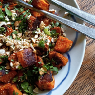 Roasted Sweet Potato Salad