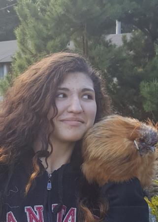 galia and chicken