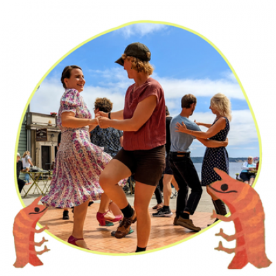 People dancing