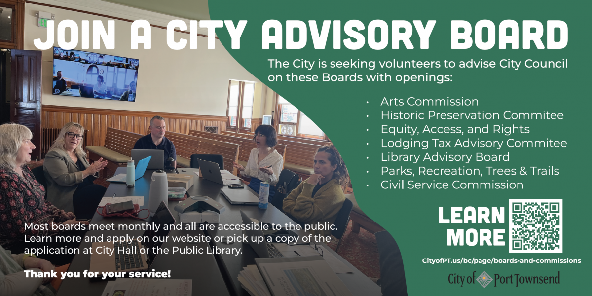 Join A City Advisory Board graphic