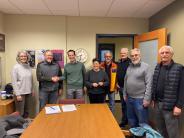 Golf Park Lease Signing with City Staff and Friends of the Golf Park